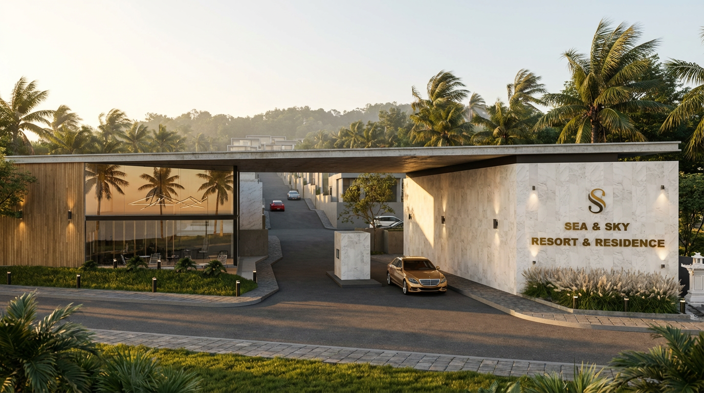 Sea & Sky Samui resort render